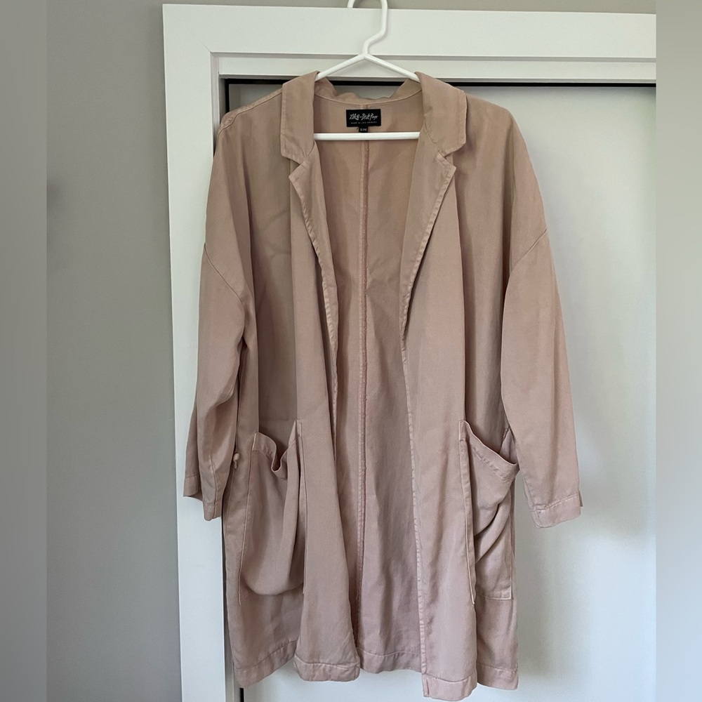 Back beat rags robe style duster